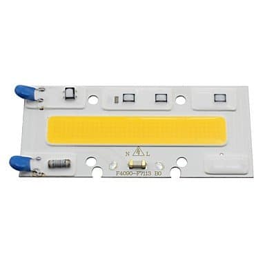 LED Bulb Lamp COB Light Source 30W 220V Input Smart IC Fit Chip for DIY LED Floodlight White/Warm (1 Piece) ( Color Temperature : 3000K-220V )