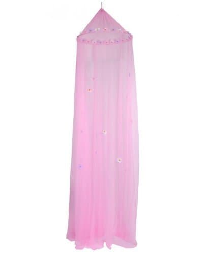 Beautiful Bed Canopy with Flowers