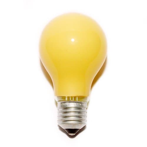 GLS 240V 15W E27 YELLOW