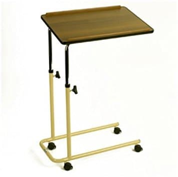 Overbed Table with 4 castors