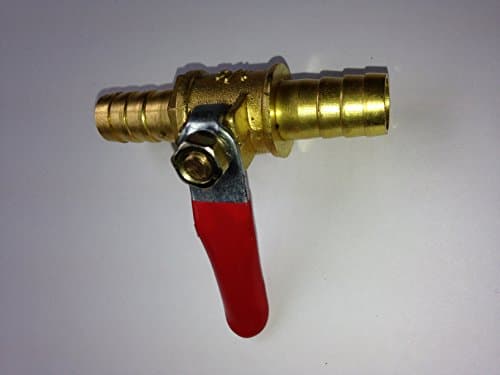 Dragon Poultry 10mm Inline Brass Tap for Automatic Drinker for Poultry/ Hen Cage Hatching eggs