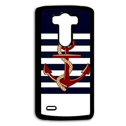 Clear Pattern Designed Anchor Sailing Theme LG G3 D858 Thin Protective Case, Ultra Thin Cell Phone Casing for LG G3