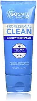 Go Smile Sonic Pro Professional Clean Luxury Mint Tooth Paste 3.4 oz. by GoSmile