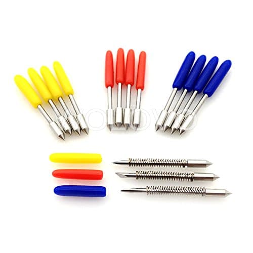 30/45/60 degree CB09 Graphtec Vinyl Plotter Cutter Blade 15pcs(with springs)