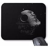 Star Wars Death Star Desktop Computer Mouse Mat Pad Rectangular 5mm Very Thick