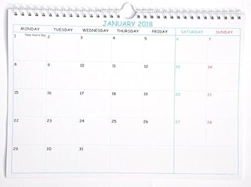 CALENDAR 2018 A4 SQUARE BOX DESIGN