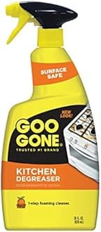 Goo Gone Kitchen Degreaser, Fast-Working, Clinging Formula, Residue Free - 28 fl oz