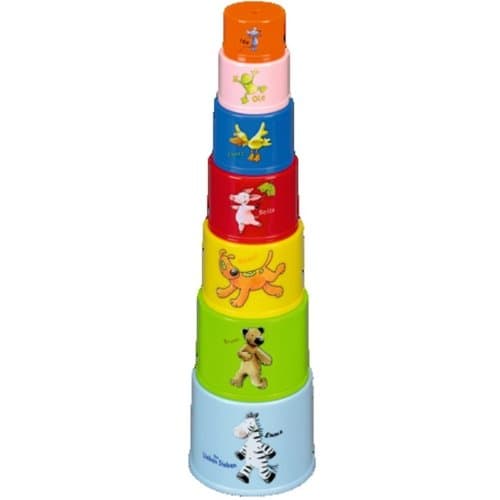 The Friendly Seven Stacking Cups, 34 cm, Model# 25587