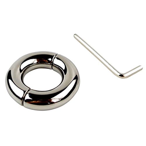 MEET MAX Stainless Steel Man Enhancer Ring Delay Time Tool - For Weight Lifting and Sports