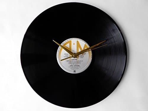 Janet Jackson ''Control'' Vinyl Record Wall Clock