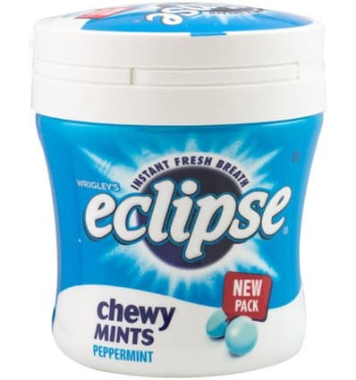 Eclipse Chewy Peppermint Bottle 93g x 6