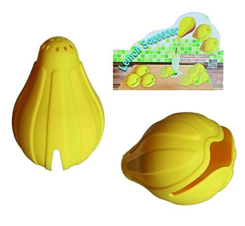 Must Have Kitchen Essential - Hand Held Plastic Lemon Squeezer, Simple Gadget for getting the Juice &amp; not the Pips! Perfect gift idea