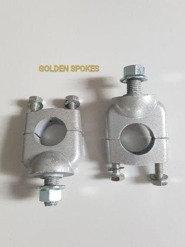 Standard Handle Bar Riser Risers Mount Mounting Clamps Clamp Motorcycle Bike.