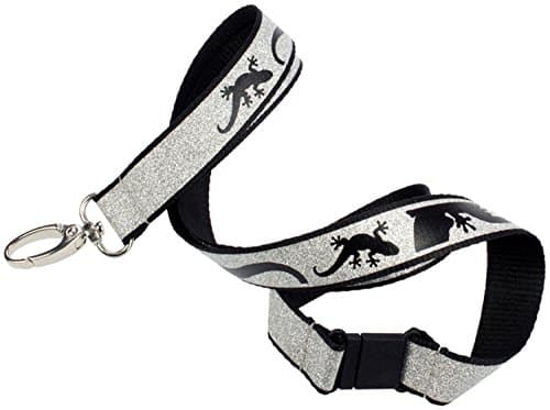 Blue Bug Lanyard Keyring, Gecko