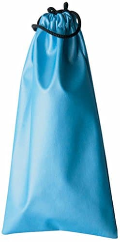 Sky Blue Draw String Sunglasses Optical Frame Pouch