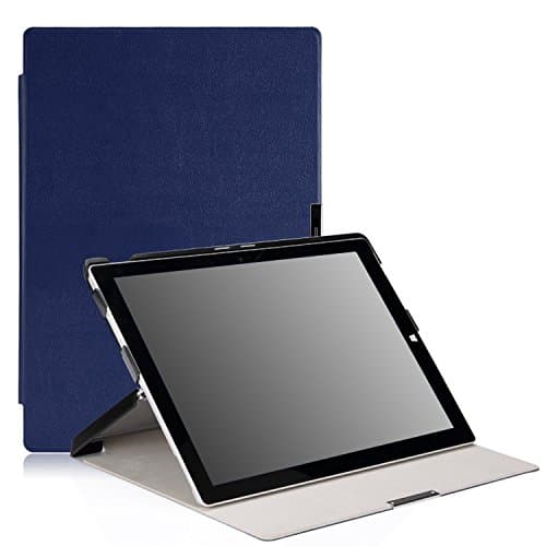 MoKo Microsoft Surface Pro 3 Case Ultra Slim Lightweight Shell Stand Case for Microsoft Surface Pro 3 12 INCH Tablet, INDIGO