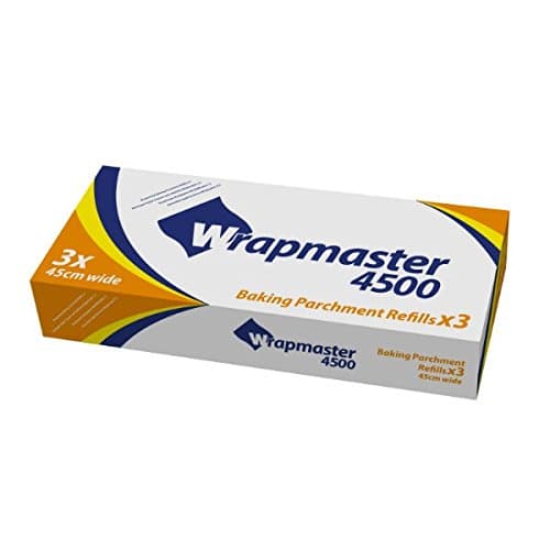Wrapmaster Baking Parchment Refill Rolls 45cm x 50m (Case of 3)-2PK