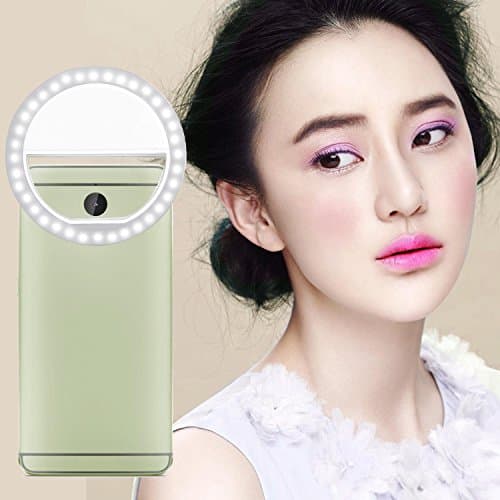 Selfie Light for iPhone Selfie ring Light 3-Level Brightness 36 LED for iphone6S/ iphone7 and Other Smart Phone Camera Night Selfie Enhancing for iPhone Samsung HTC, Satkago brand