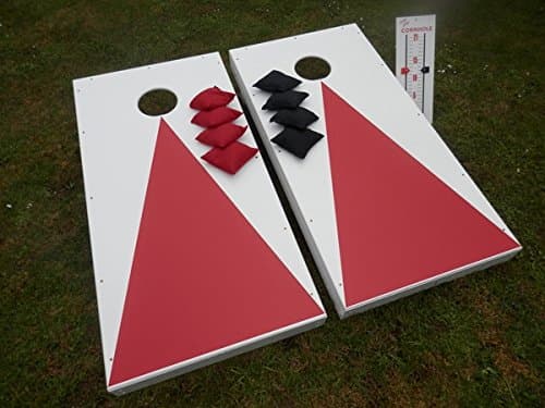 Cornhole Euro Plus Full Set (Red)