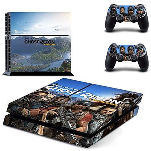 Playstation 4 + 2 Controller Design Sticker Protector Set - Tom Clancy's: Ghost Recon Wildlands/PS4