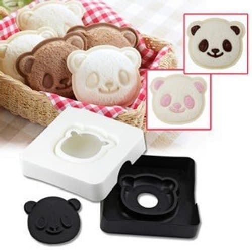 Moonnot Panda Shape Sandwich Bread Mold Cutter Maker Tool