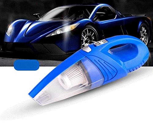 Four-in-one Multi-function Wet and Dry Dual-use High-power Portable Vacuum Cleaner Vacuum Pump Test Tire Pressure,Blue