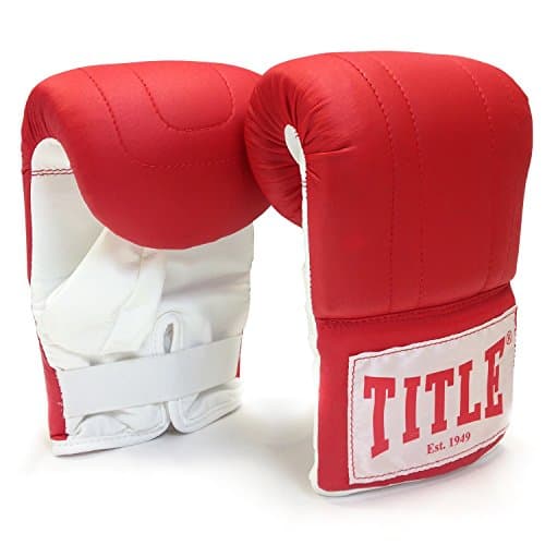 Title Boxing Bag Gloves - Size: Large