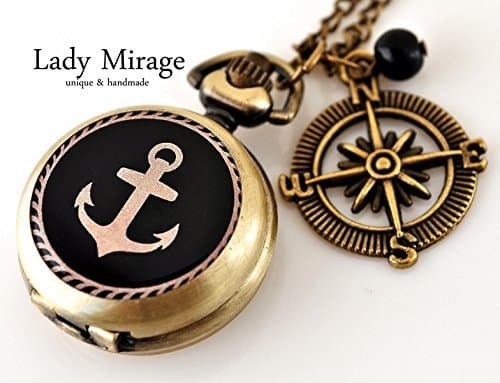 "Anchor" Watch Necklace
