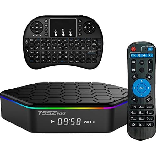 T95Z PLUS TV BOX + Wireless Keyboard, Octa Core Android 6.0 2GB 16GB 2.4G/5G Dual WIFI Amlogic 912 1000M LAN Bluetooth 4.0 4K 3D