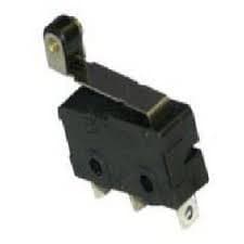 GC Electronics 35-838 Momentary Snap Action Switch with Roller Lever Actuator, SPDT, 5A 250VAC, Solder Terminals