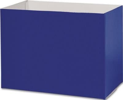 Solid Color Specialty &amp; Event Boxes - Navy Blue Gift Basket Boxes, 10 1/4 x 6 x 7 1/2" (6 Boxes) - BOWS-GBL-100607-3