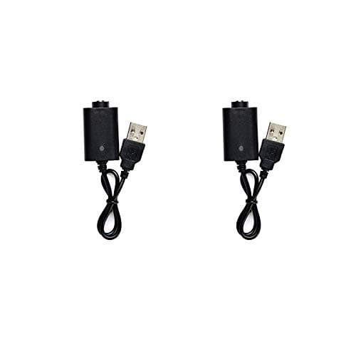 EOSVAP 510 Replacement USB Charging Cable for CE4 EVOD eGo Vape E-Cigarette Kit, No Nicotine