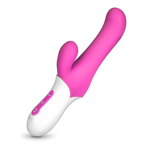 9.06'' Wand massager with Automatic heating，7 speed Thrusting Vibrator, ,Bathroom, bedroom, car...700 mAh Large capacity,