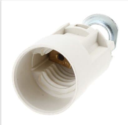 Ur E14 Base 53mm Candle Bulb Socket Lamp Holder
