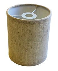 Barrel Lamp Shade, Beige