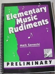 Elementary Music Rudiments: Preliminary
