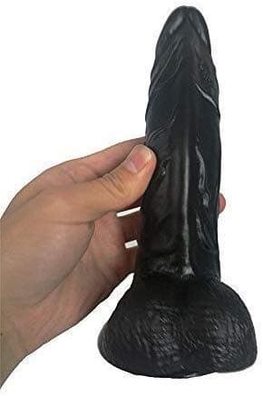 9 Inch Simulation with Hands-Free Suction Cup for Beginner Massage, Firm but Flexible Dilldòs