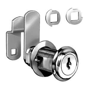 Disc Cam Lock, Nickel, Key Different