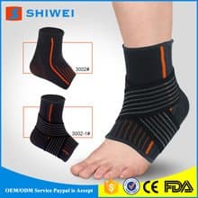 Ankle Brace - Active 2 Ankle Support Braces - Compression Sleeve with Adjustable Strap for Women Men (Grey, L)