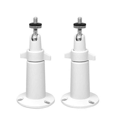 Wall Mount 2 Packs, Aluminum Security Camera Ceiling Mount Bracket 360 Degree Adjustable Indoor Outdoor Metal Mount for Arlo, Arlo Pro, Wyze Cam Pan and Other Compatible Models