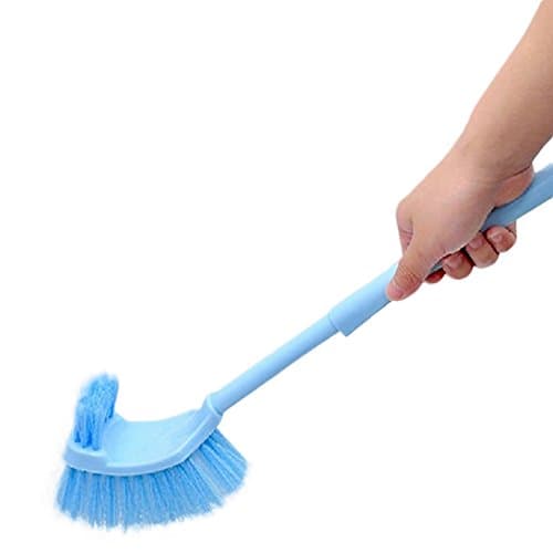 Multi-functional Two-sided Long-handled Plastic Toilet Brush Cleaner Bathroom Cleaning Tools