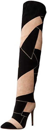 Casadei Women's Patchwork OTK Boot Western