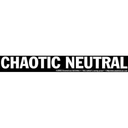 Chaotic Neutral