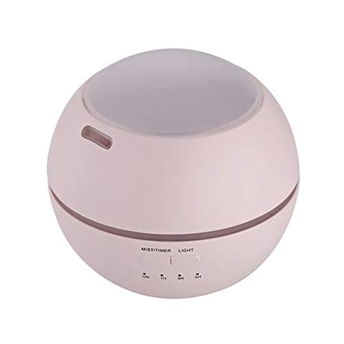Diffuser Oils Humidifier 2017 Ultrasonic Aromatherapy Diffuser with Flower Aroma Diffusers Cool Mist Humidifier for Office Home Bedroom Living Room Pink