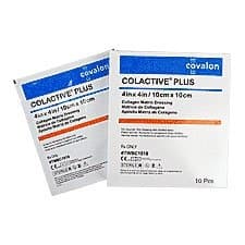 Covalon TWBC1016 - ColActive Plus Collagen Dressing 2" x 2"