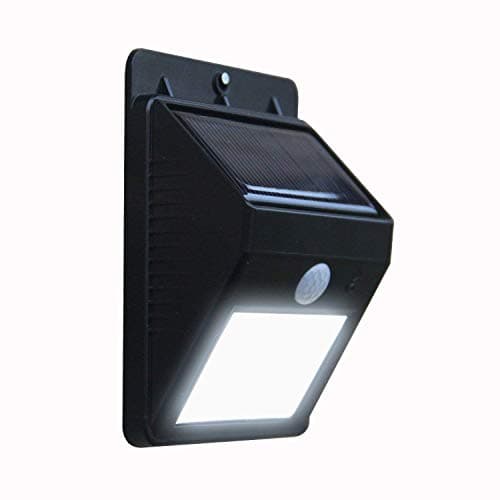 Radhe Enterprise Weatherproof Wireless Security Solar Motion Sensor LED Wall Light