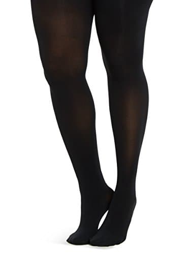 Microfiber Tights, Black, 5 / 6