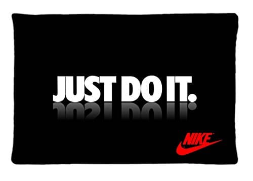 JUST DO IT Nike Logo Custom Pillowcase Rectangle Pillow Cases 20x30 Inches (one side)