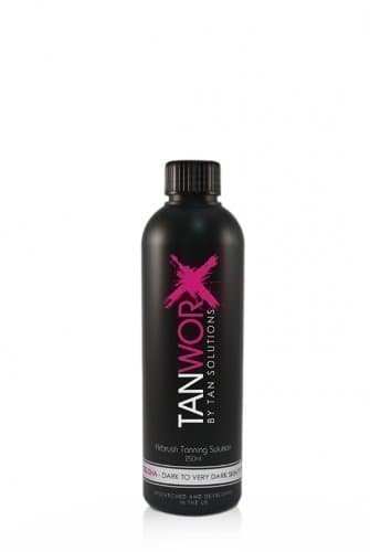 Tanworx Spray Tan Solution Evolution, Rapid, 9%, 12%, 16% Dha 250ml Solutions (12% DHA)