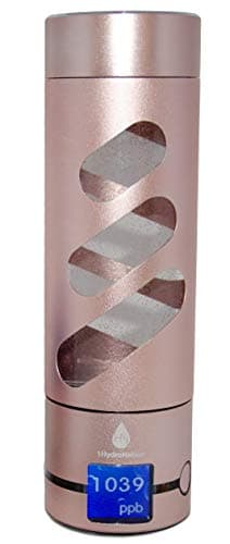 Hydrogen Water Ionizer Maker Generator - Built in Hydrogen Reader with LED Screen Shows The PPB Molecular of The Hydrogen Generated in The Portable Sports Bottle Machine.